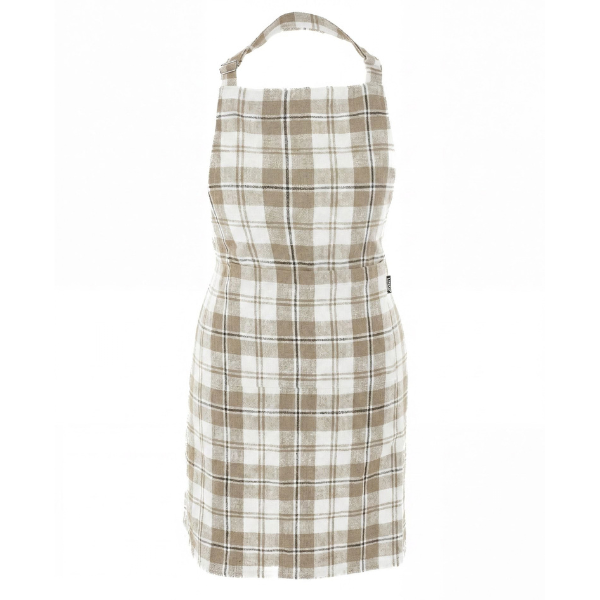 Keukenschort Lauren - Beige - 85x74 cm