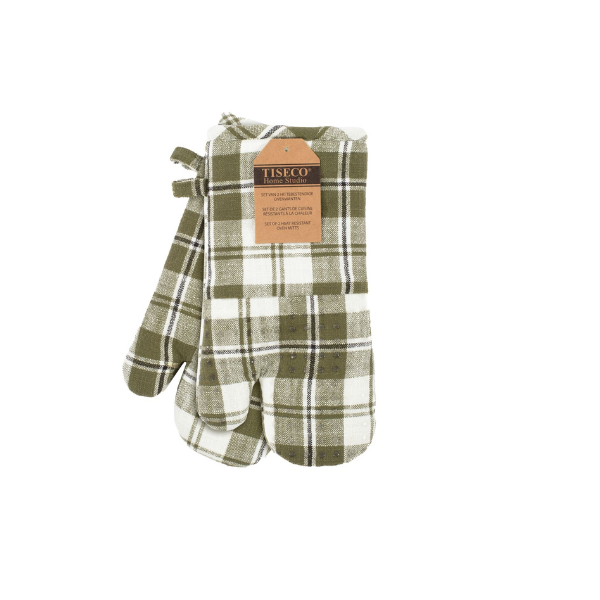 Ovenwant Lauren - Khaki Green - 18x32 cm (set van 2)