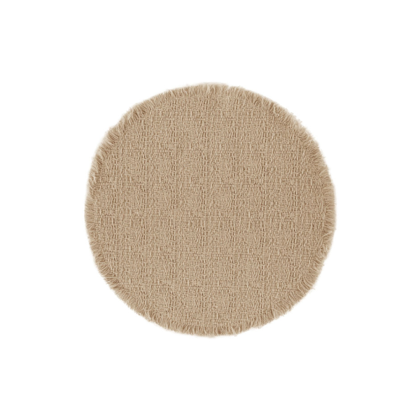 Placemat Lina - Sand - Dia 38 cm