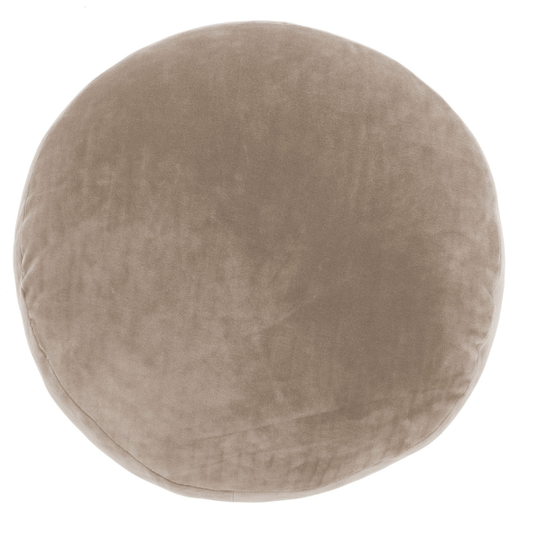 Sierkussen Marshmallow - Taupe - Dia 40 cm