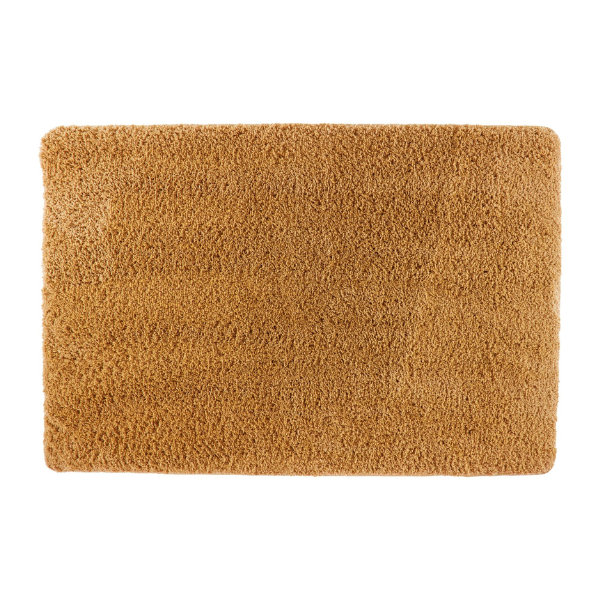 Luxe antislip badmat Tiseco Mauro – Dark Yellow – 1700 gr/m²