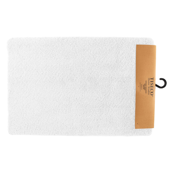 Luxe antislip badmat Tiseco Mauro – Star White – 1700 gr/m²