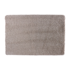 Luxe antislip badmat Tiseco Mauro – Taupe – 1700 gr/m²