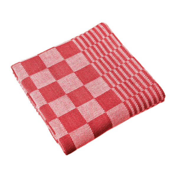 Keukenhanddoek Mineur - Red - 100 gr/m² (6 stuks)