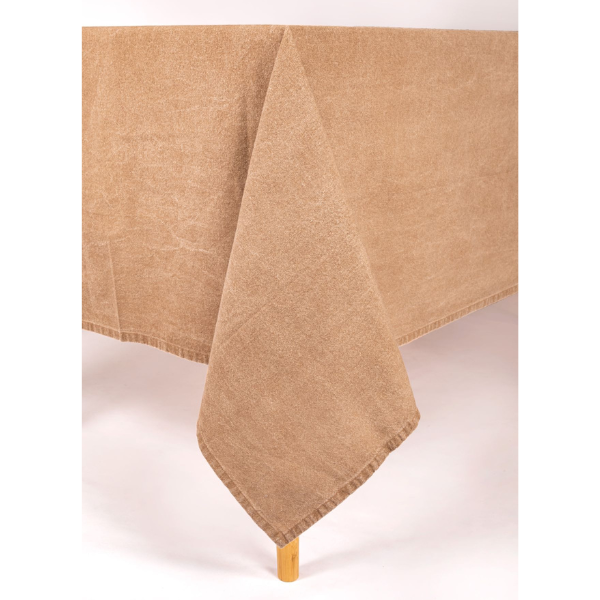 Tafelkleed Tiseco Myrna – Indian Tan – 3 formaten