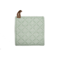 Pannenlap Myrna - Green - 20x20 cm (set van 2)