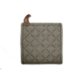 Pannenlap Myrna - Olive Green - 20x20 cm (set van 2)