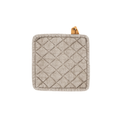Pannenlap Myrna - Taupe - 20x20 cm (set van 2)