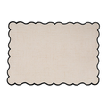 Placemat Noura - Black - 30 x 43 cm