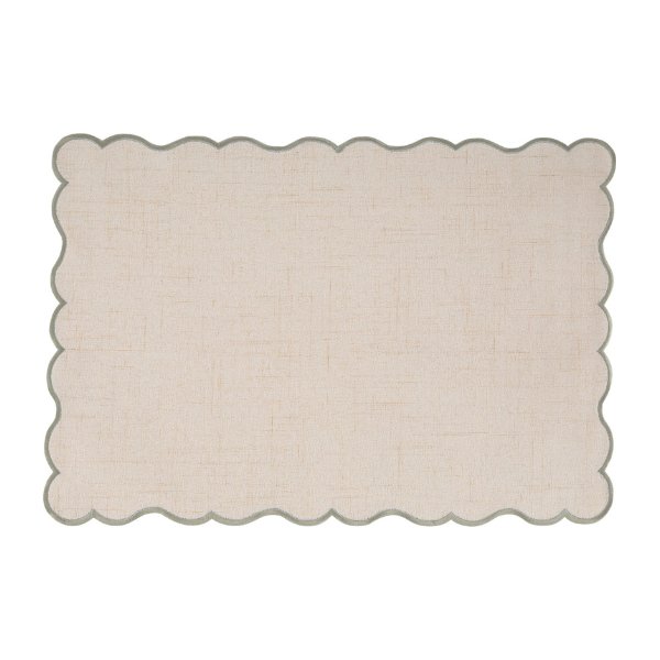 Placemat Noura - Taupe - 30 x 43 cm