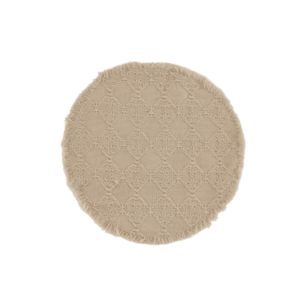 Placemat Nova - Sand - Dia 38 cm