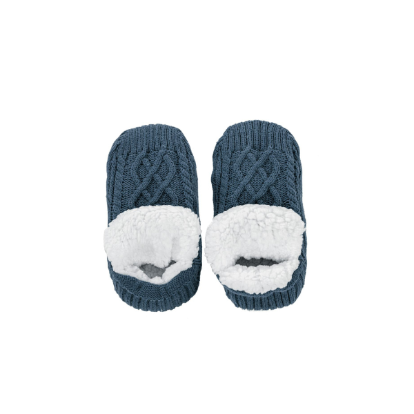 Pantoffelsokken Tiseco Cosy - Blue Fusion - maat 39/42