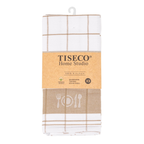 Keukenhanddoek Tiseco Pharao BML – Sand – 80 gr/m² (3 stuks)