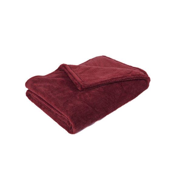 Plaid Pippa - Mahogany - 150 x 200 cm - 280 gr/m²