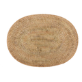 Placemat Rattan - Natural - 30 x 40 cm - Ovaal