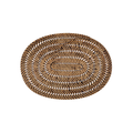 Placemat Rattan - Ovaal - 30 x 40 cm - Brown