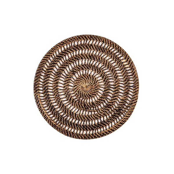 Placemat Rattan - Brown - Dia 36 cm - Rond