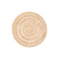 Placemat Rattan - White - Dia 36 cm - Rond