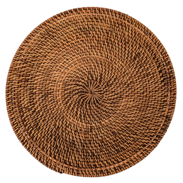 Potonderzetter Rattan - Brown - Dia 15 cm