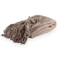 Plaid Renee - Taupe - 130 x 170 cm - 580 gr/m²