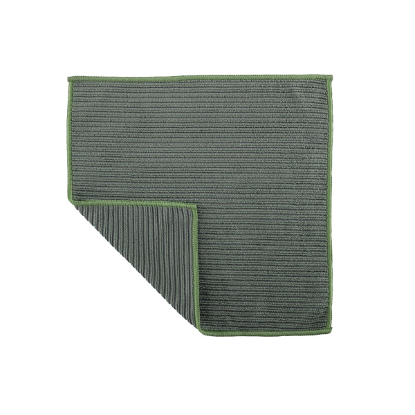 Vaatdoek Rib - Greenstone - 30 x 30 cm (2 stuks)