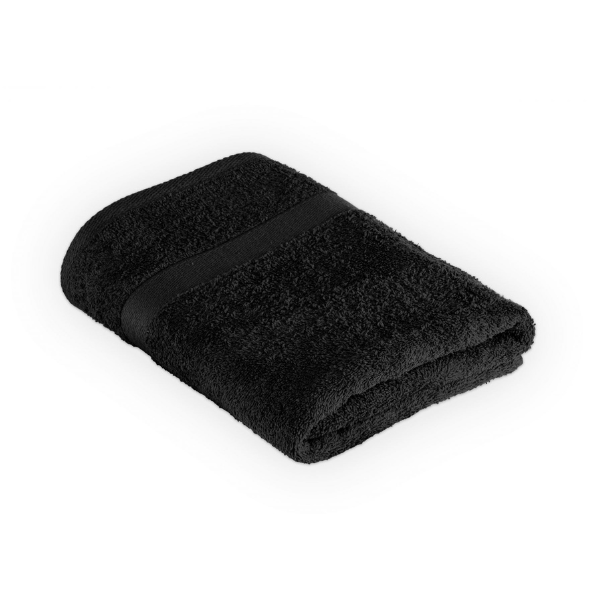 Luxe badlaken Tiseco Riva – Black – 450 gr/m²