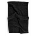 Luxe gastendoekje Tiseco Riva – Black – 450 gr/m²