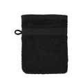 Luxe washandje Tiseco Riva – Black – 450 gr/m² (2 stuks)