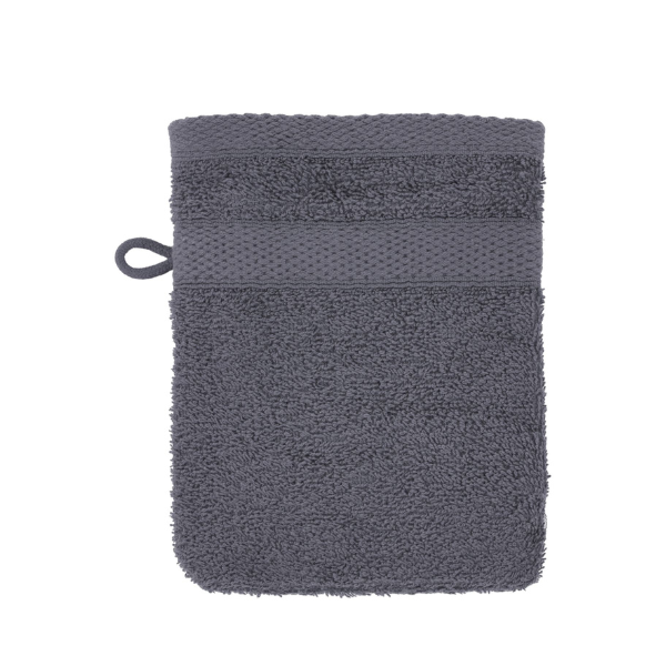 Luxe washandje Tiseco Riva – Blue Stone – 450 gr/m² (2 stuks)