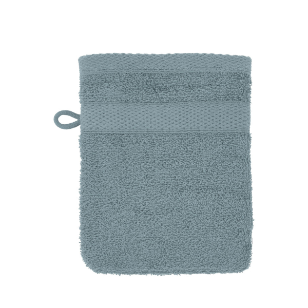 Luxe washandje Tiseco Riva – Blue – 450 gr/m² (2 stuks)