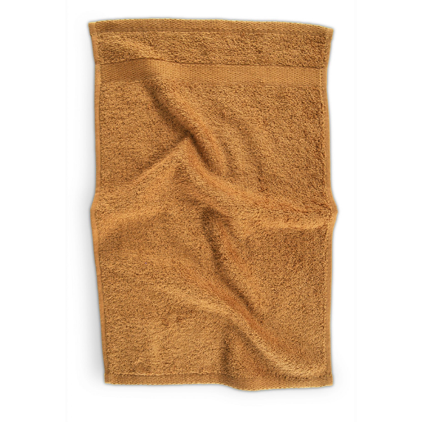Luxe gastendoekje Tiseco Riva – Camel – 450 gr/m²