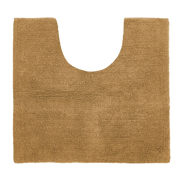 Luxe toiletmat Tiseco Riva – Camel – 1625 gr/m²