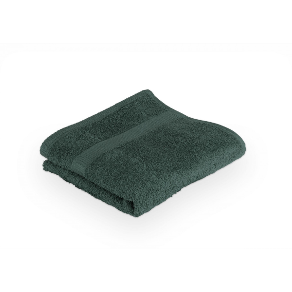 Luxe handdoek Tiseco Riva – Green Dark – 450 gr/m²