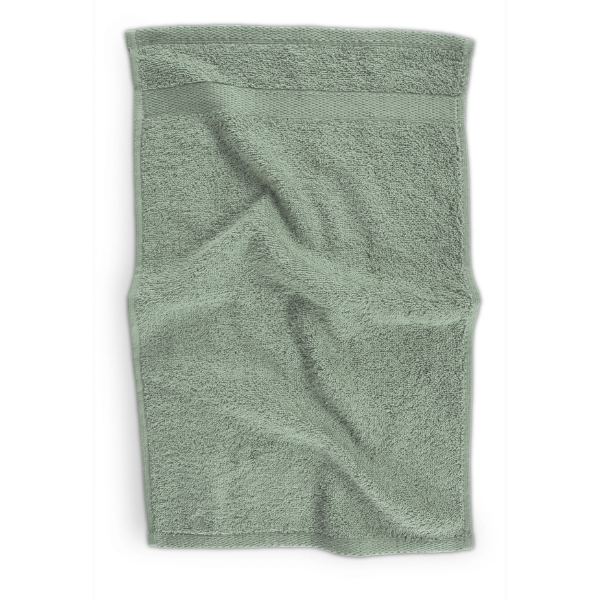 Luxe gastendoekje Tiseco Riva – Greenstone – 450 gr/m²