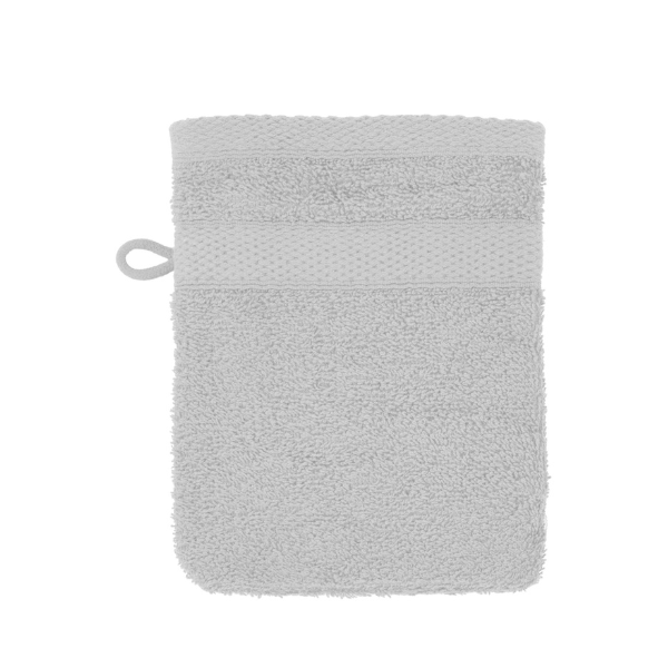 Luxe washandje Tiseco Riva – Grey Cool – 450 gr/m² (2 stuks)