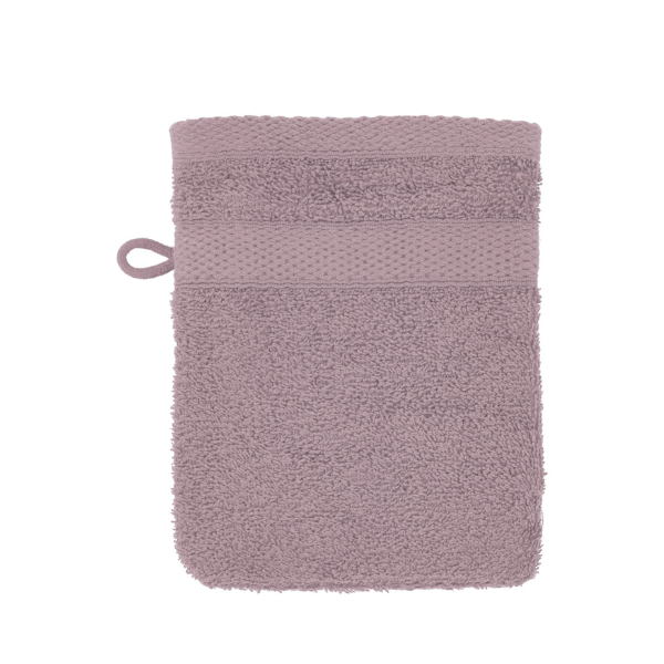 Luxe washandje Tiseco Riva – Mauve – 450 gr/m² (2 stuks)