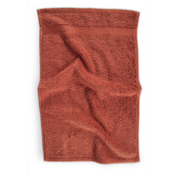 Luxe gastendoekje Tiseco Riva – Terra – 450 gr/m²