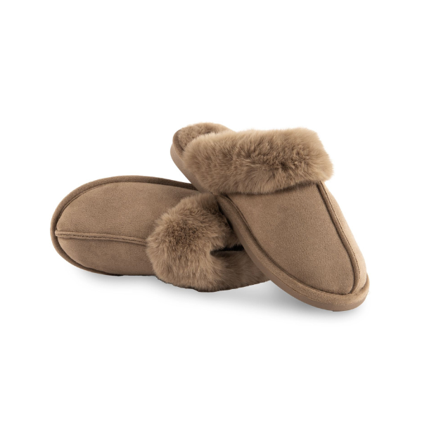 Dames pantoffels Tiseco Snuggs Mule  - Taupe