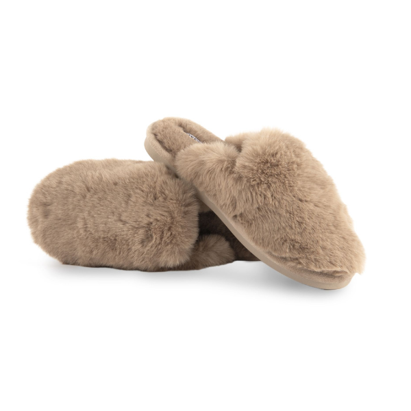 Dames pantoffels Snuggs Mule - Taupe