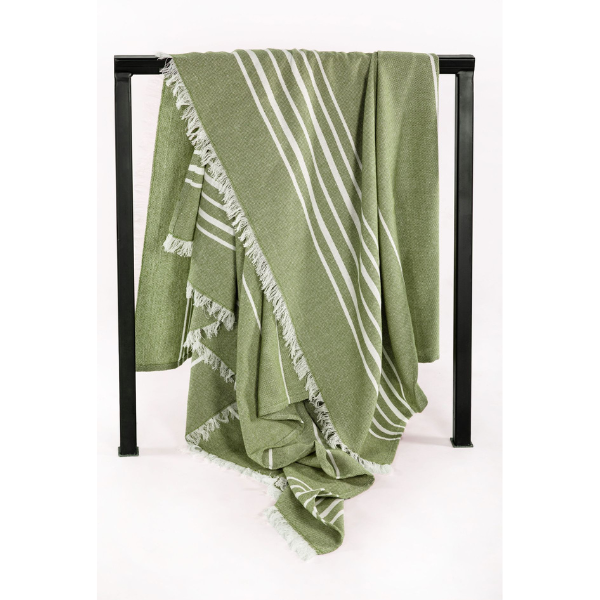 Plaid Solene - Green - 150 x 200 cm