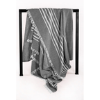 Plaid Solene - Grey - 150 x 200 cm