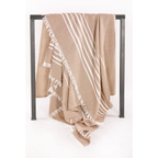 Plaid Solene - Sand - 150 x 200 cm