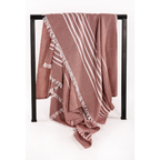 Plaid Solene - Terracotta - 150 x 200 cm