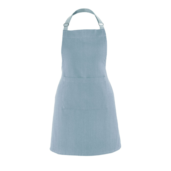 Keukenschort Somerset - Sky Blue - 80x74 cm