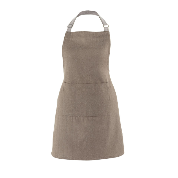 Keukenschort Somerset - Taupe - 80x74 cm