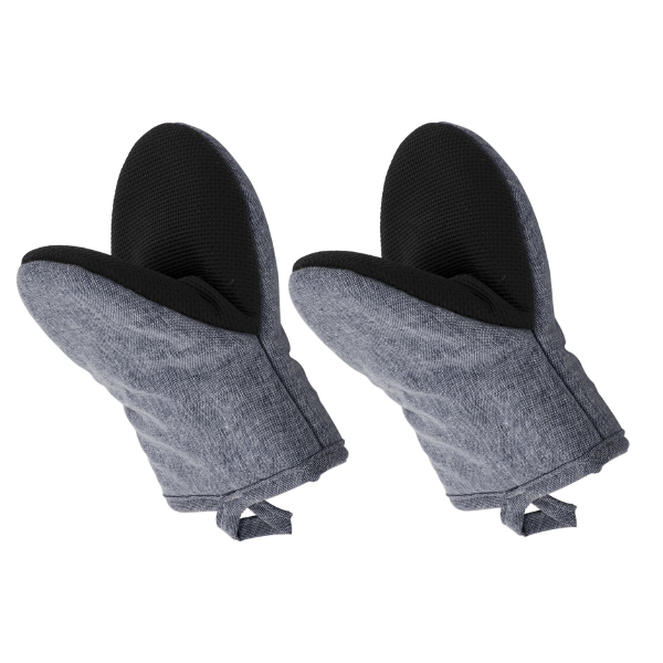 Ovengripper Stella - Black - 18x14 cm (set van 2)
