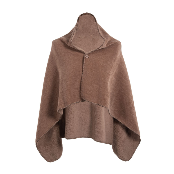 Poncho Tomo - Mocha - 130 x 80 cm