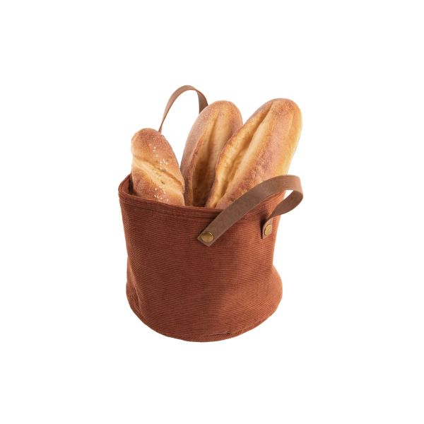 Broodmandje Velmar - Cognac - 15 cm
