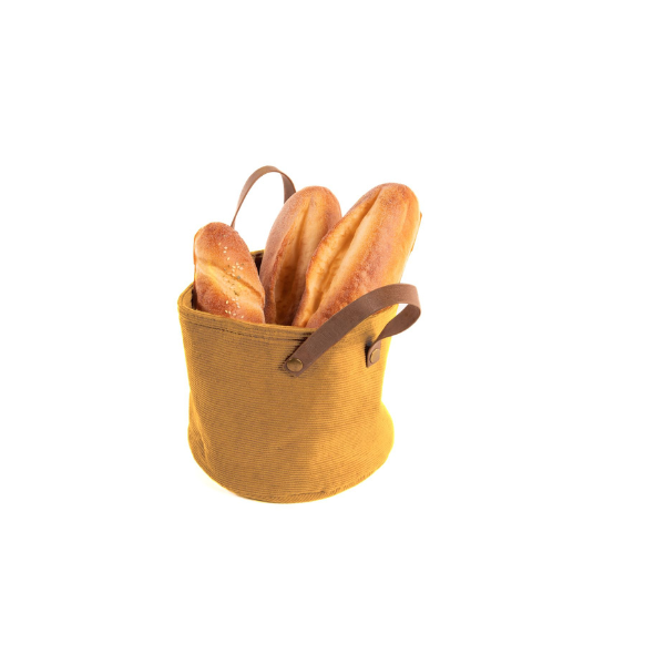Broodmandje Velmar - Musterd - 15 cm