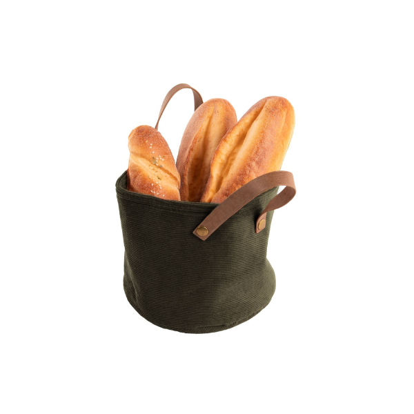 Broodmandje Velmar - Olive Green - 15 cm